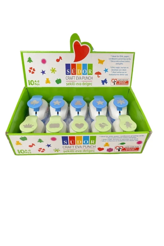 SÜDOR BS124 ŞEKİLLİ DELGEÇ MAXİ 10'LU