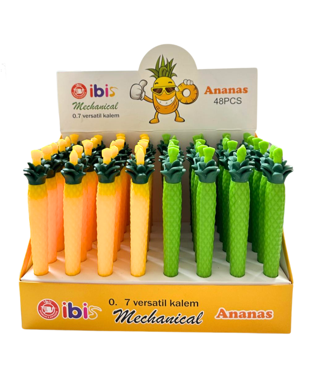 KAR-1052 İBİS 9553 ANANAS VERSATİL KALEM 48'Lİ >