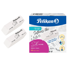 PELİKAN S+S 40L BEYAZ  SİLGİ 40'LI PAKET