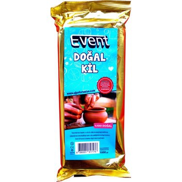 EVENT KİL HAMURU KAHVERENGİ 1000GR *12