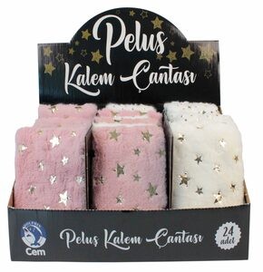 CEM PC-631 PELUŞ KALEM ÇANTASI 24'LÜ