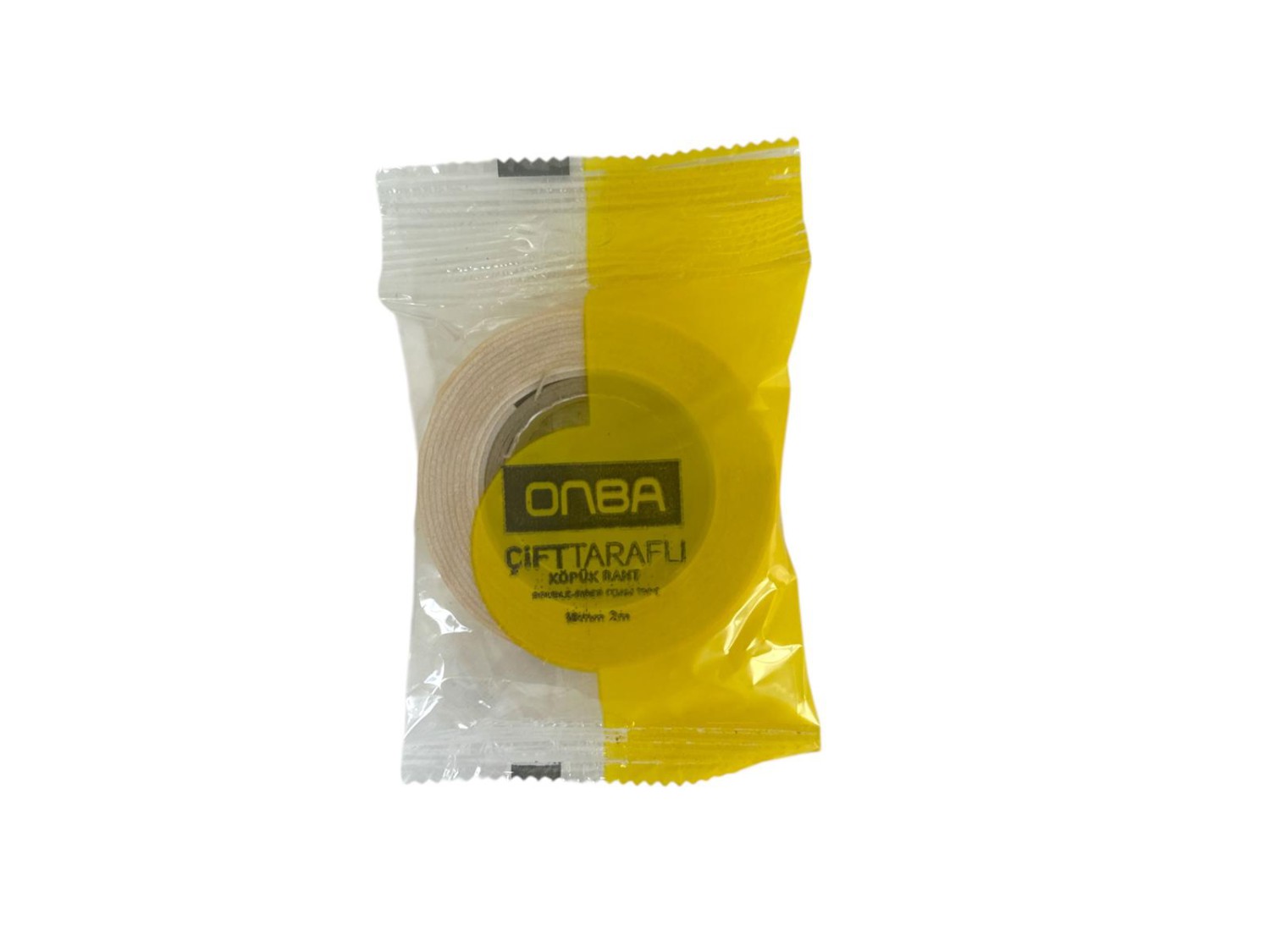 ONBA ÇİFT TARAFLI KÖPÜK BANT 18mm*2mt *500