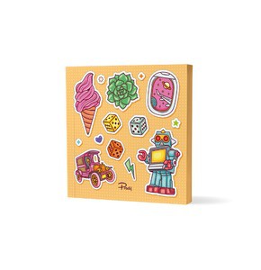 PRESTİJ  PRJ-010 13X13 SİMLİ DEFTER 48'Lİ