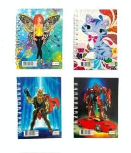 PASTEL A7 SPİRALLİ 40 YP NOT DEFTERİ ÇİZGİLİ 12Lİ *60