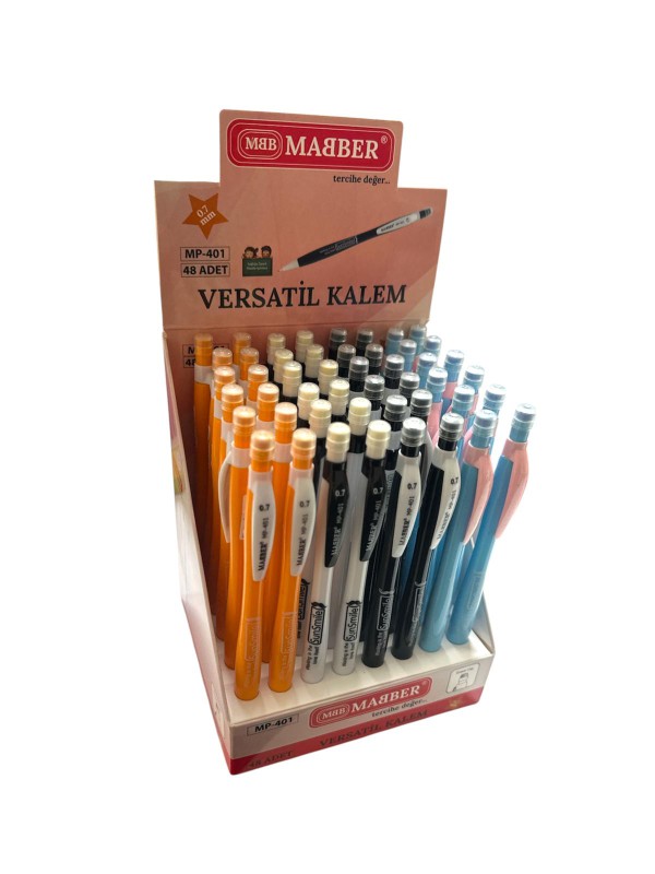 MABER MP-401 STANDLI VERSATİL KALEM 07MM 48Lİ