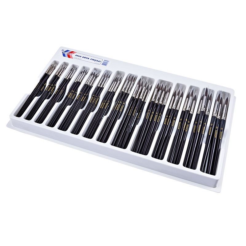 BRONS BR-247 SULUBOYA FIRÇA SETİ 144'LÜ *50