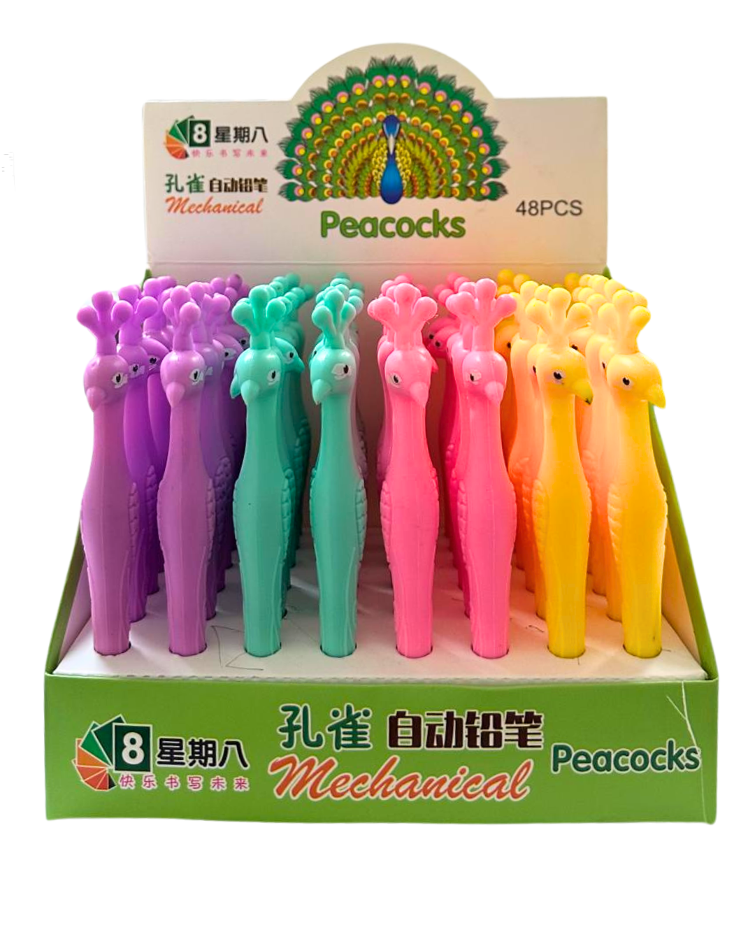 İBİS 112 VERSATİL KALEM TAVUSKUŞU ŞEKİLLİ 48'Lİ*36 >