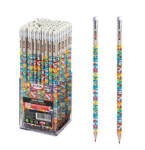 FATİH 18188 AİRPLANE SİLGİLİ KURŞUN KALEM 72'Lİ