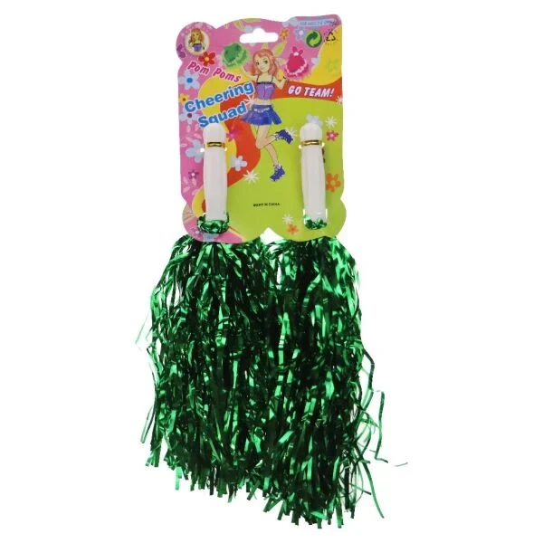 VAGON 4096 ÇİFTLİ KARNAVAL PONPON YEŞİL 12'Lİ = *50