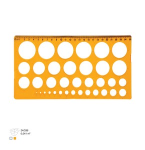 ARK 085 DAİRE ŞABLONU 24'LÜ *18