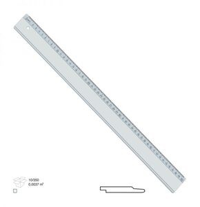 ARK 145 PLASTİK CETVEL 50CM 10'LU *35 >