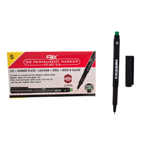 FCX 201-S/S S UÇ SİYAH CD KALEMİ 12'Lİ