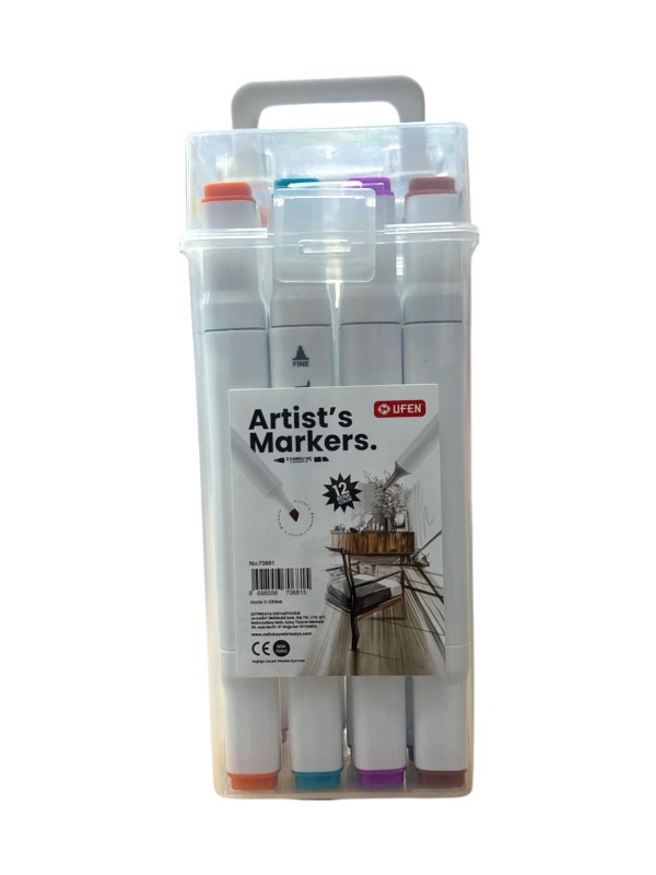 UFEN 70681 ARTISTS MARKER 12 RENK *96