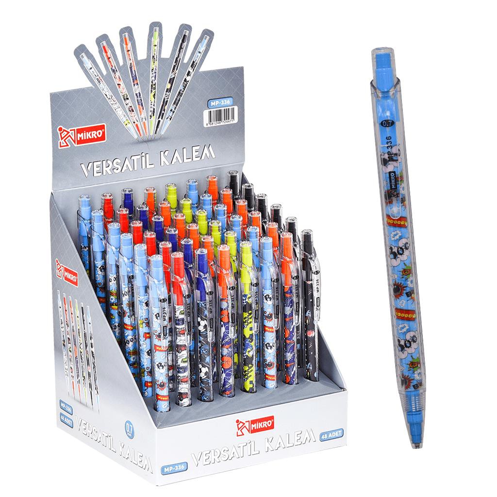 MİKRO MP 336E-48 STANDLI VERSATİL KALEM 0.7MM 48'Lİ