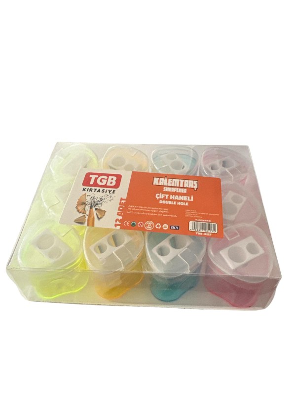 TGB-8117 ÇİFT HANELİ KALEMTRAŞ 12'Lİ