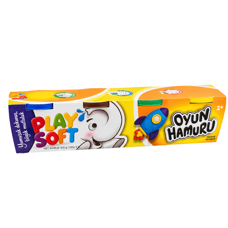 PLAY SOFT 4'LÜ OYUN HAMURU*30