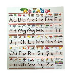 ODAK A4 YAZI ÇALIŞMA KARTI 10'LU