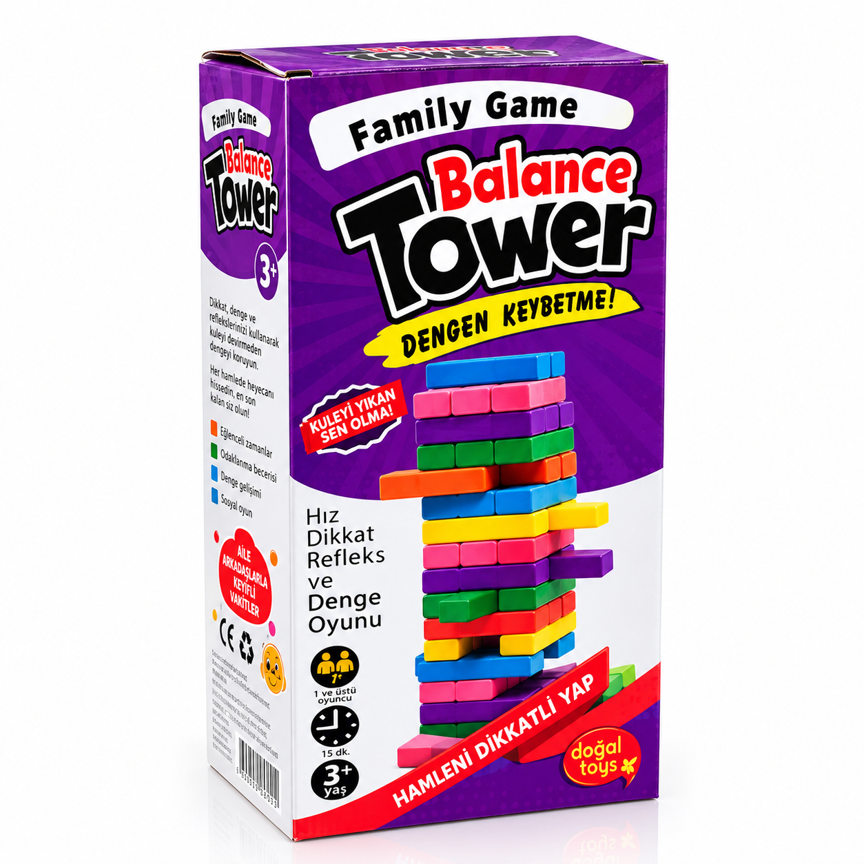 DOĞAL TOYS RENKLİ DENGE OYUNU *27