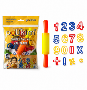 POLİKİM OYUN HAMUR KALIPLARI 17 PARÇA*130