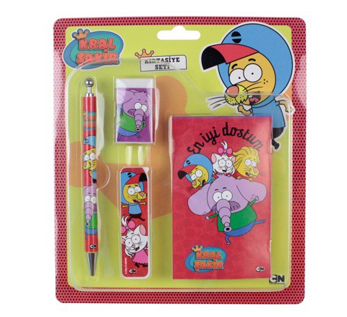 KRAL ŞAKİR KS-7743 KIRTASİYE SETİ ^