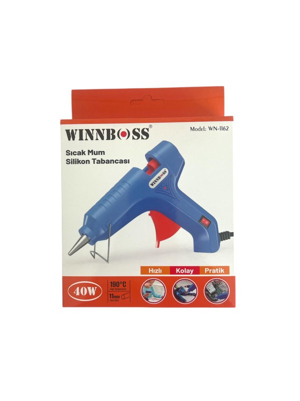 WINBOSS WN-1162 SİLİKON TABANCASI 40WATT *70 >