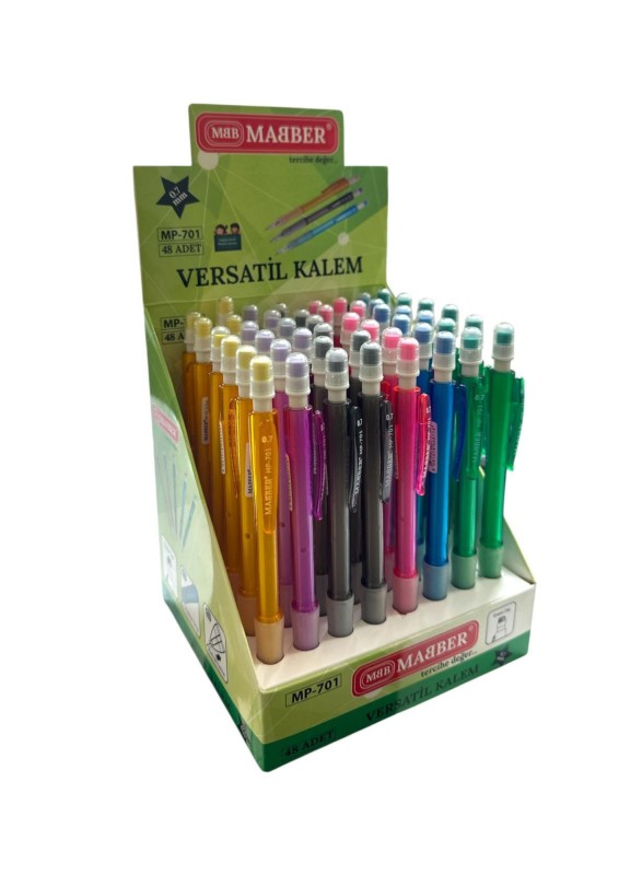MABER MP-701 STANDLI VERSATİL KALEM 0,7 MM 48Lİ