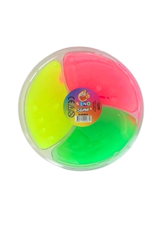 SİNO SLMS 0032 3'LÜ MİX NEON SLİME 14'LÜ PAKET 300 GR.