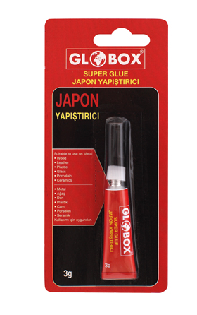 GLOBOX SÜPER JAPON YAPIŞTIRICI 12'Lİ*24