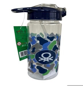 202001 BENETTON DESENLİ MATARA 600 ML*80 ^