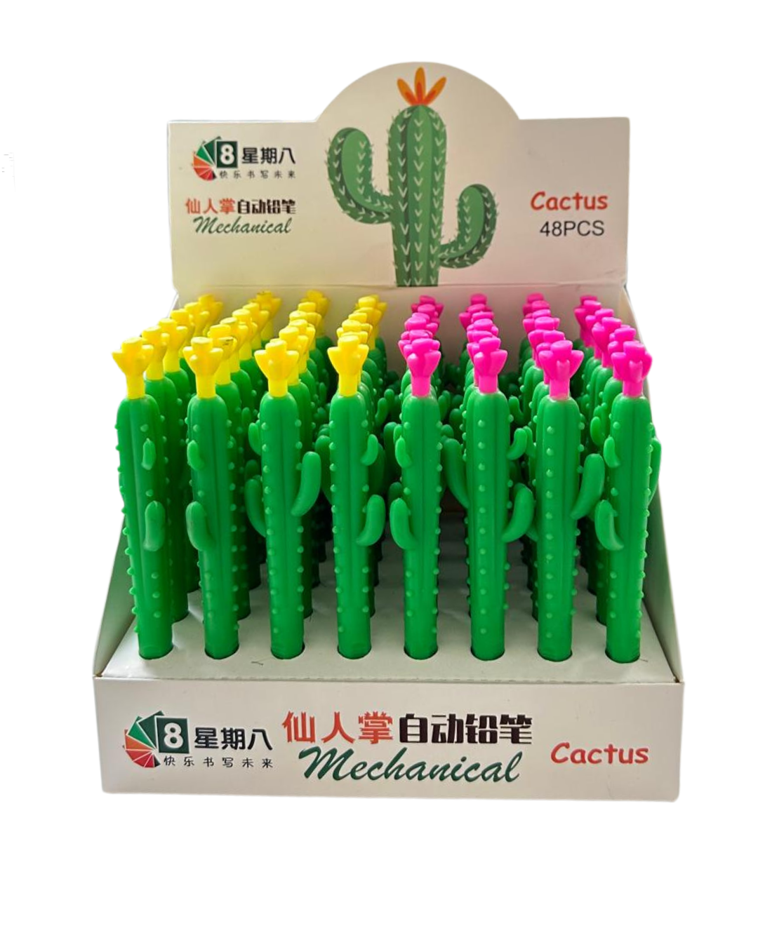 İBİS 102 VERSATİL KALEM KAKTÜS ŞEKİLLİ 48'Lİ >