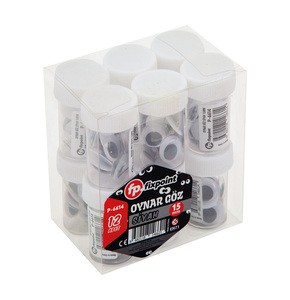 FİXPOİNT P-6614 OYNAR GÖZ SİYAH 15MM 12'Lİ