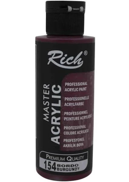 RİCH MASTER 2920 AKRİLİK BOYA BORDO 120CC