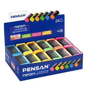 PENSAN PSS-24N NEON SİLİGİ 24'LÜ*36