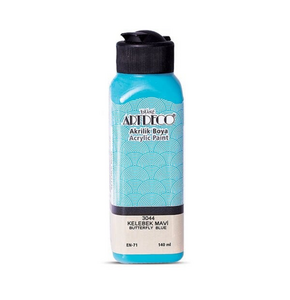 ARTDECO 3044  AKRİLİK BOYA 140 ML KELEBEK MAVİ 