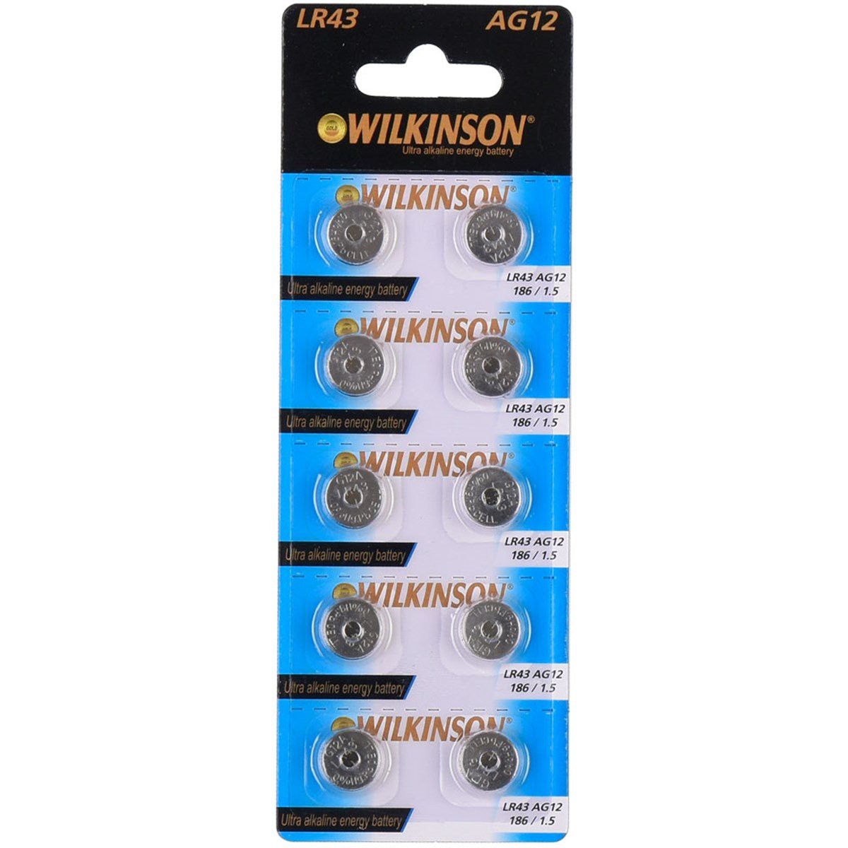 WILKINSON AG12 ALKALİN PİL 10'LU*20