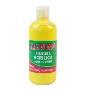 ALPINO DM-030180 TEMPERA SULU BOYA 250ML-SARI