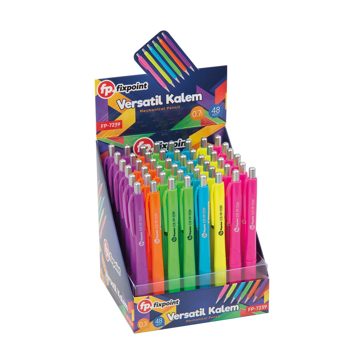FİXPOİNT FP-7239 VERSATİL KALEM 48'Lİ PAKET >