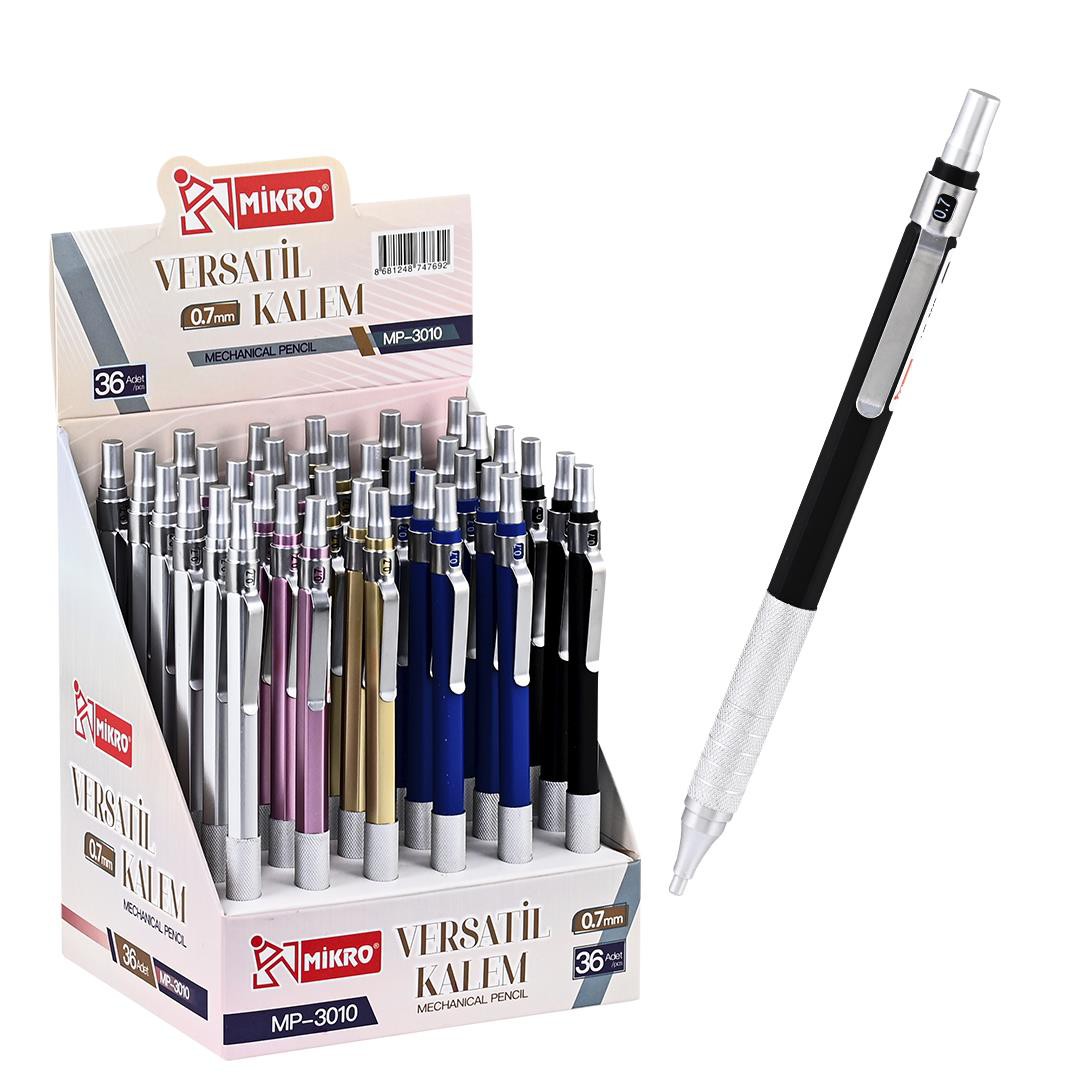 MİKRO MP-3010-36   MECHANICAL VERSATİL KALEM 0.7MM 36'LI