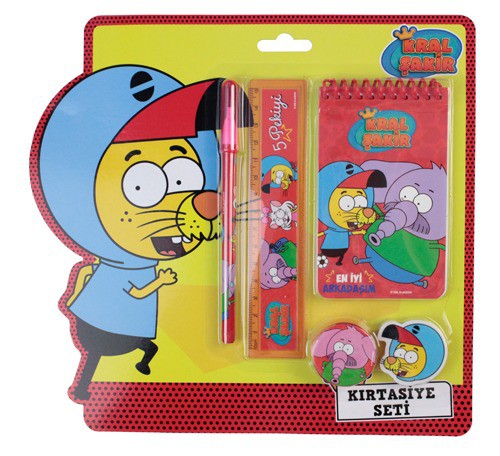 KRAL ŞAKİR KS-7466 KIRTASİYE SETİ ^