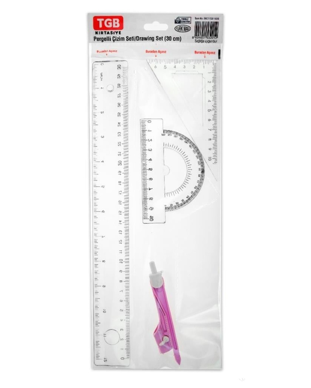 TGB-1638 TGB PERGELLİ ÇİZİM SETİ 24'LÜ*12