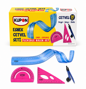 KUPON KFC-01 ESNEK CETVEL SETİ 30CM 24'LÜ *12