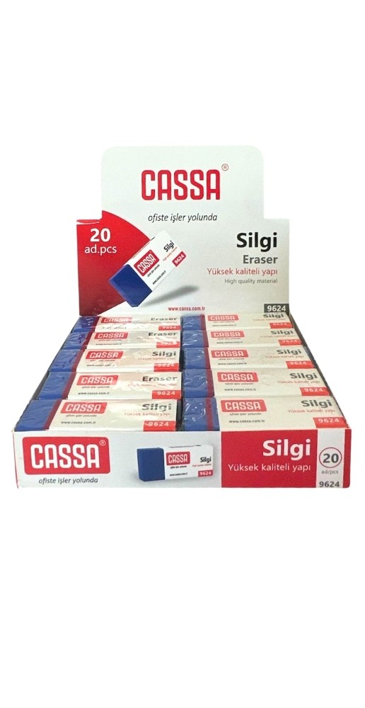CASSA 9624 SINAV SİLGİSİ 20'Lİ PAKET *36 >