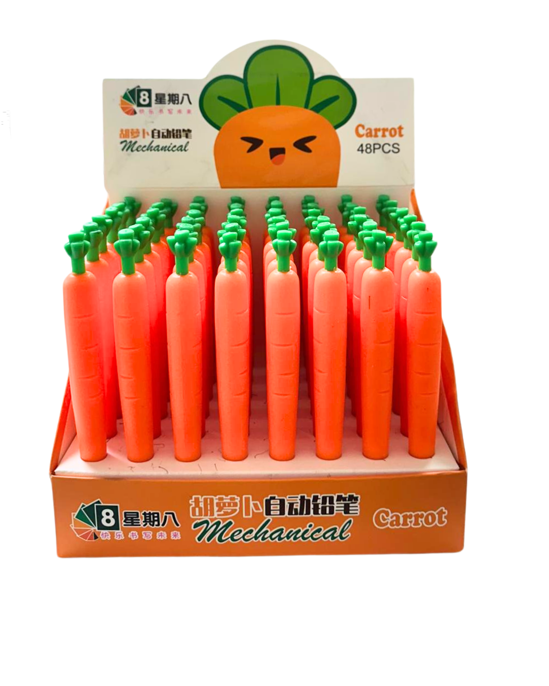 İBİS 101 VERSATİL KALEM HAVUÇ ŞEKİLLİ 48'Lİ >