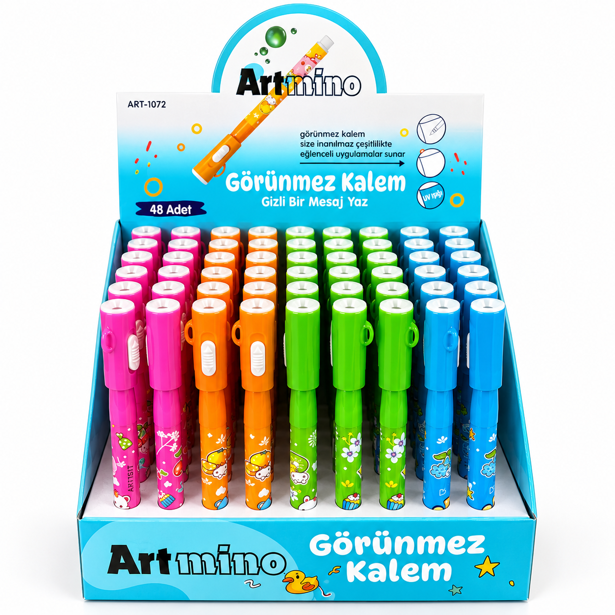 ART-1072 ARI GÖRÜNMEZ KALEM 48'Lİ
