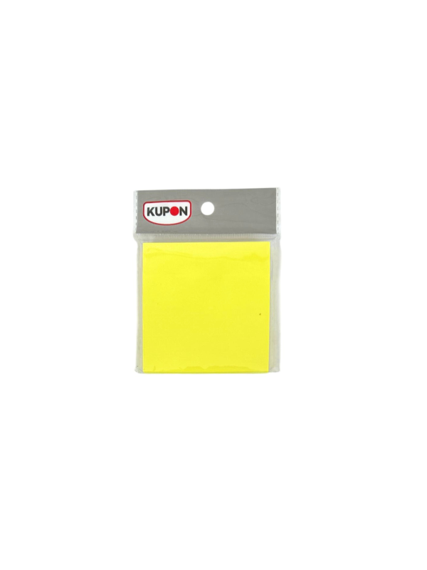 KUPON KYP-501 YAPIŞKANLI POSTİT SARI 12'Lİ *36