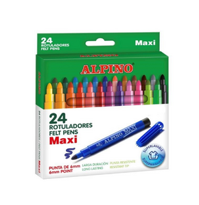 ALPINO AR-06 MAXI KEÇELİ KALEM 12 RENK 12'Lİ