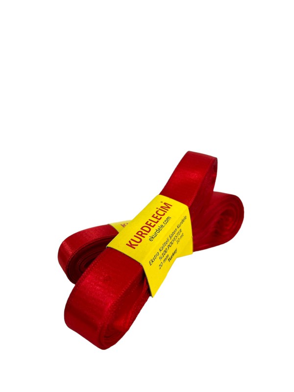 20 MM 10MT KIRMIZI KURDELECİM 5'Lİ >