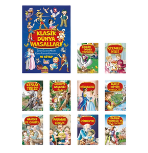 EMA KLASİK DÜNYA MASALLARI (10 Kitap)
