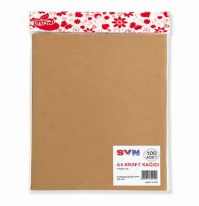 SEVEN A4 KRAFT KAĞIDI 100'LÜ *55