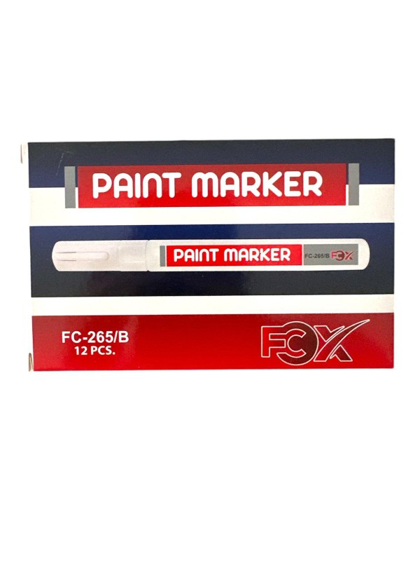 FCX PAINT MARKER KALEM BEYAZ 12 Lİ